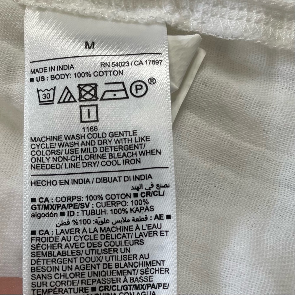 Old Navy White Casual Dress ~ Size Medium - Picture 3 of 10